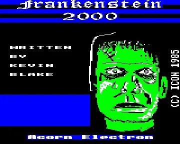 Frankenstein 2000 (1985)(Icon Software)[a] screen shot title